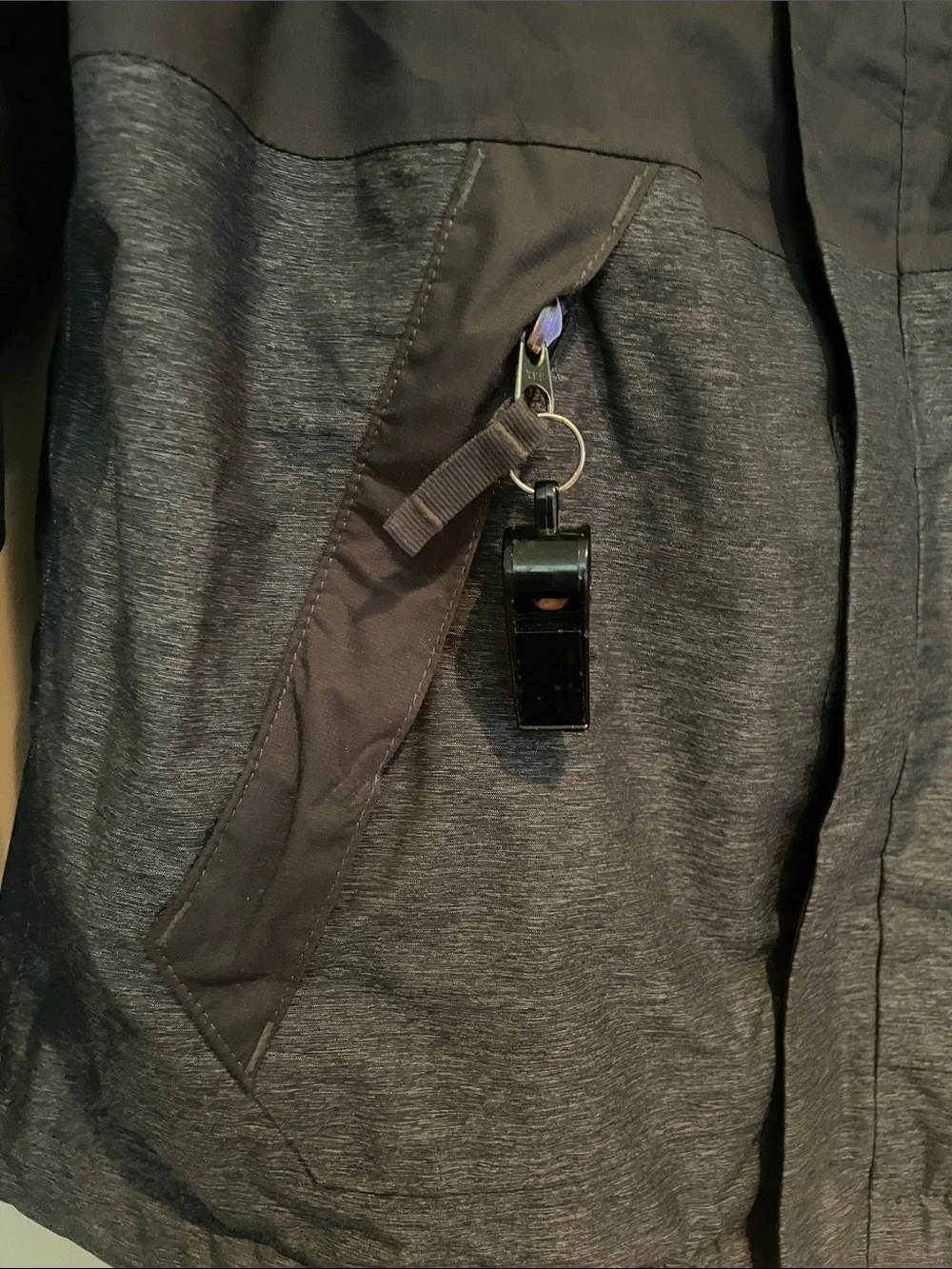 North Face hooded rain jacket. Boys size L (14/16).